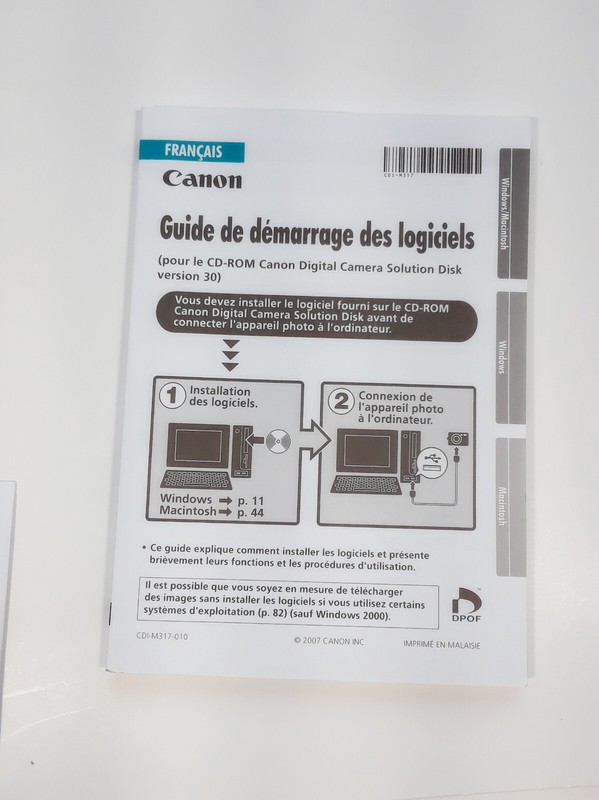 Canon Digital Camera Solution Disk Ver 30.0 – Windows & Mac - Software + Guide gallery