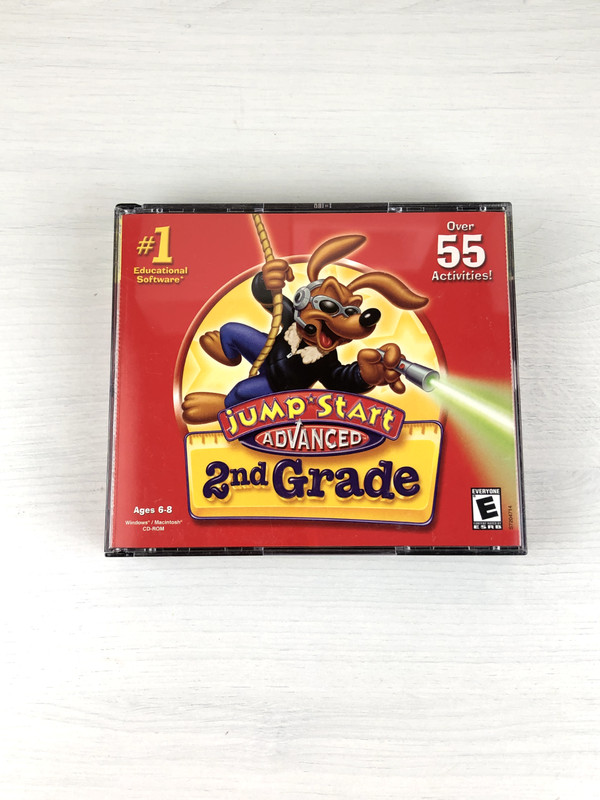 PC-CD ROM (2003) – Jump Start Advanced: 2nd Grade – 3-Disc Set