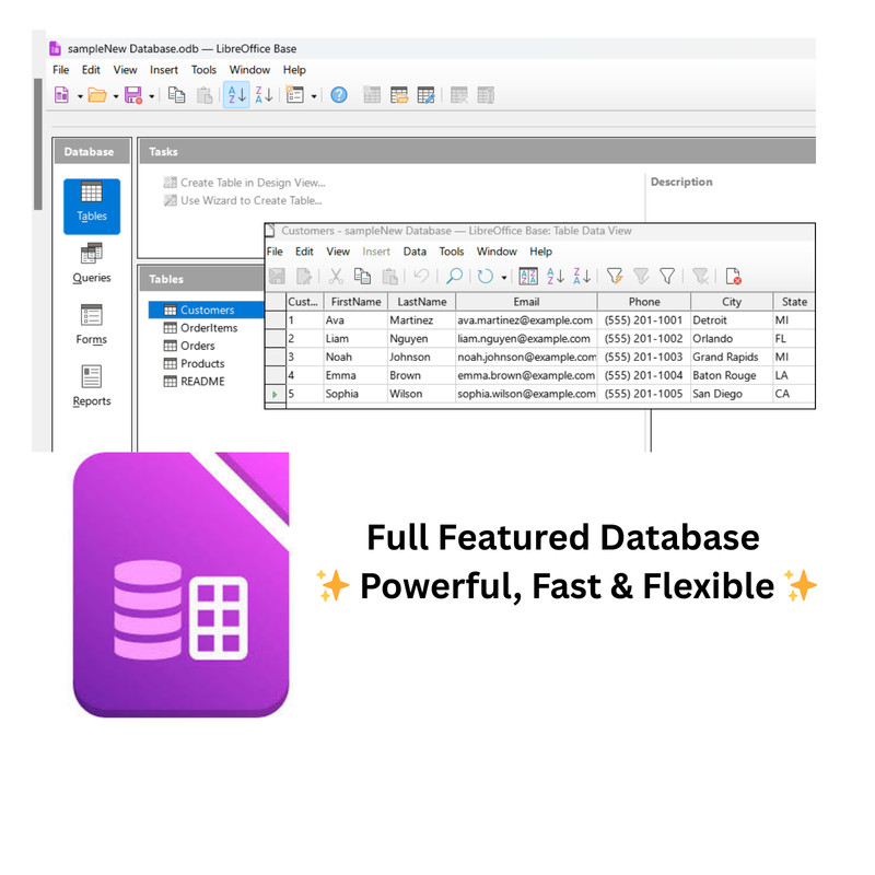 Libre Office 2025 Software Suite for Windows USB - Word | Home | Student | Biz gallery