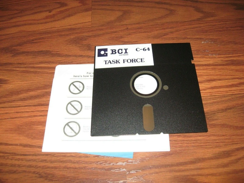 South Pacific Battle Commodore 64 C64 Game on 5.25″ disk – Tested
