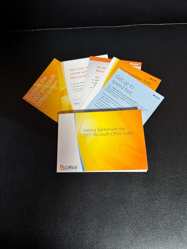 Microsoft Office 2007 Small Business Edition w/ Original Box & Product Key