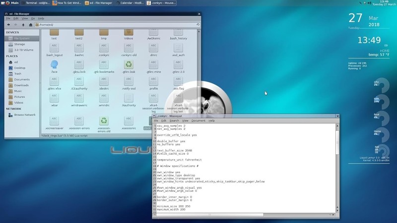 Latest Release Liquid Lemur Linux OS Operating System for PC on DVD gallery