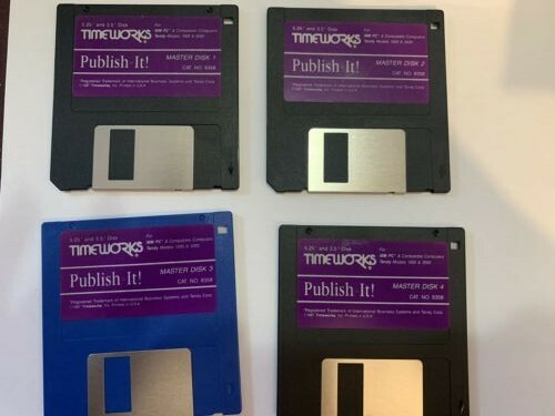 Timeworks PUBLISH IT! For Windows IBM Computer Software Vintage 1987
