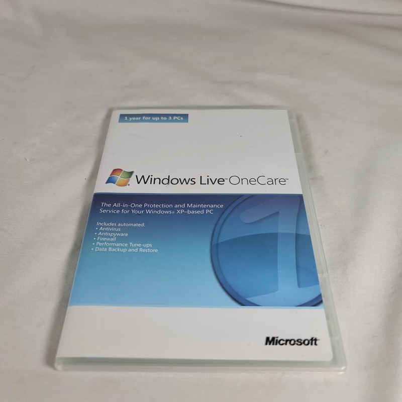 Windows Live One Care All-In-One Security & Performance Service With Product Key