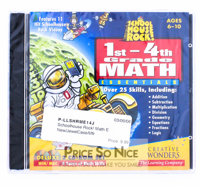 Schoolhouse Rock! Math Edition – 1st To 4th Grade Math