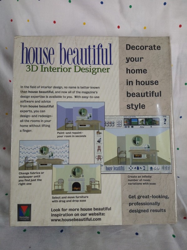 Lot (4) Boxed Vintage PC Software Home Garden Design & Publishing gallery
