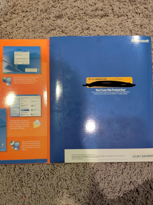 MICROSOFT WINDOWS XP PROFESSIONAL 2002 SERVICE PACK 1 gallery