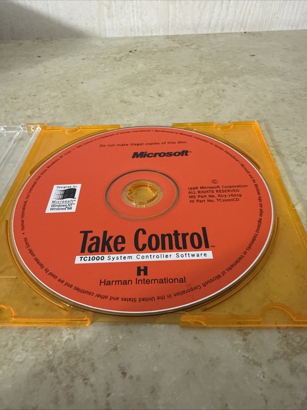 Licrosoft 1998 Take Control TC10000 System Controller Software gallery