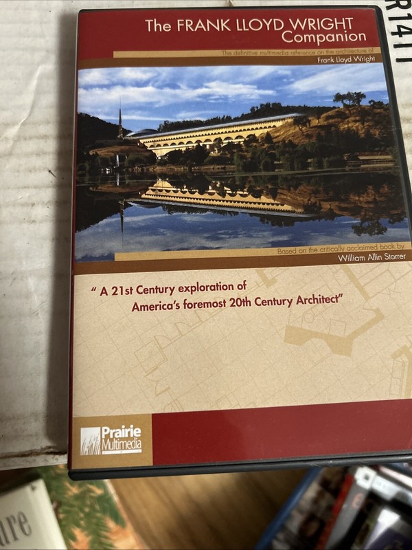 VERY RARE – The Frank Lloyd Wright Companion (PC Windows & Mac CD-ROM)