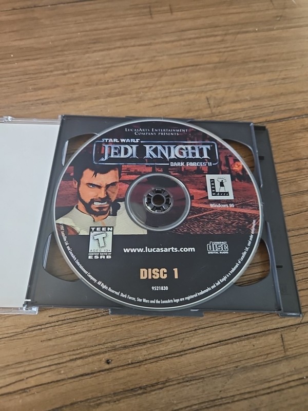 Star Wars: Jedi Knight: Dark Forces II (PC, 1997) 2 Disc Complete Set gallery