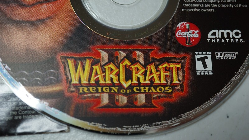WarCraft III 3 Reign Of Chaos Game Sampler PC MAC CD demo 2002 RARE NEW DRY GLUE gallery