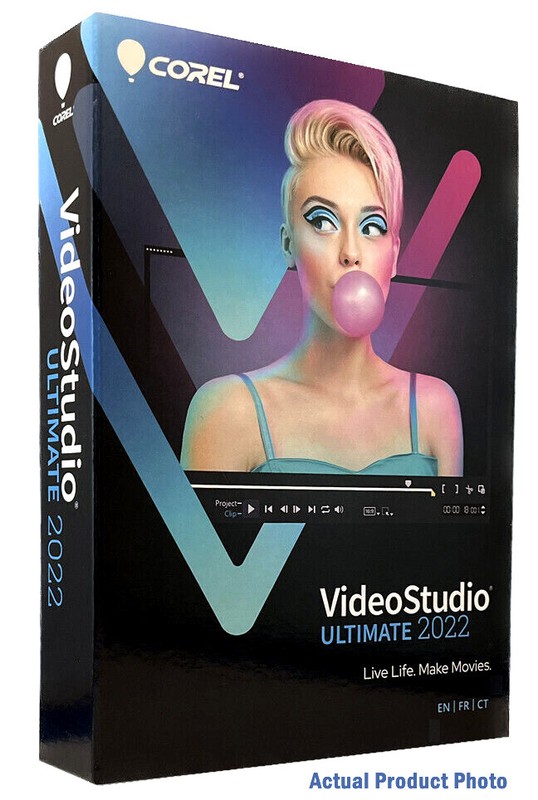 Corel VideoStudio Ultimate 2022 – VS2022UMLMBAM, New Retail Box