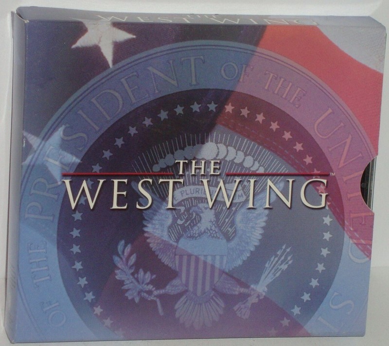 The West Wing Photos Promo Materials CD-ROM Radio Spots Theme Music CD OOP 2003