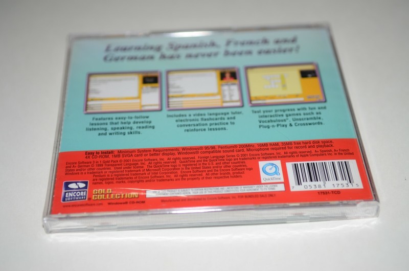 Software PC Foreign Language Series Learn German French Spanish Gold Pack gallery