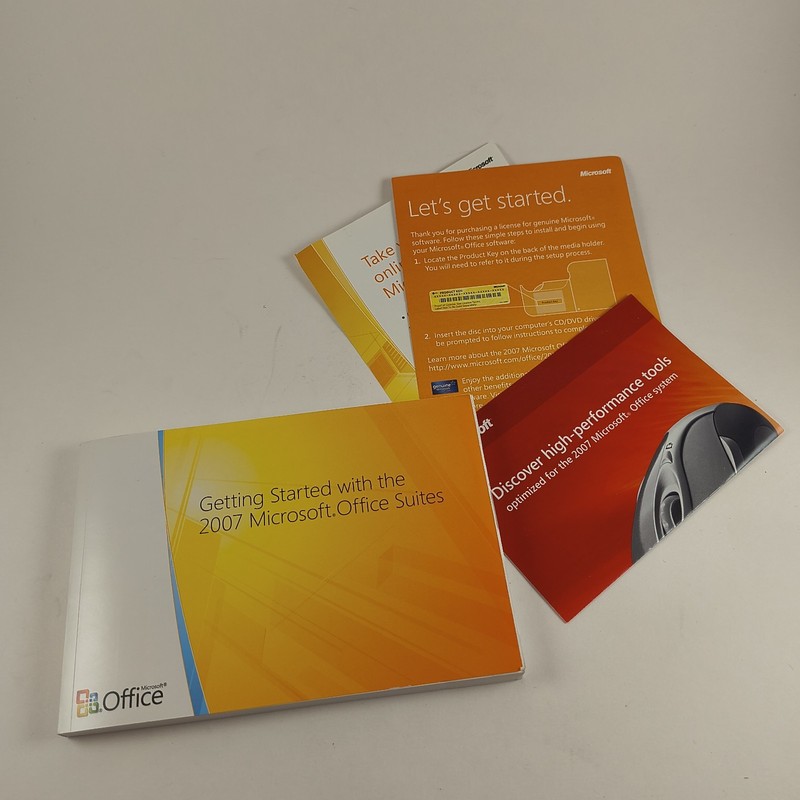 Vintage Microsoft Office Small Business 2007 UPGRADE (2 Discs) gallery