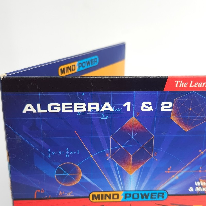 Algebra 1 & 2 Math Windows Mind Power High School Program Disc Visualize gallery