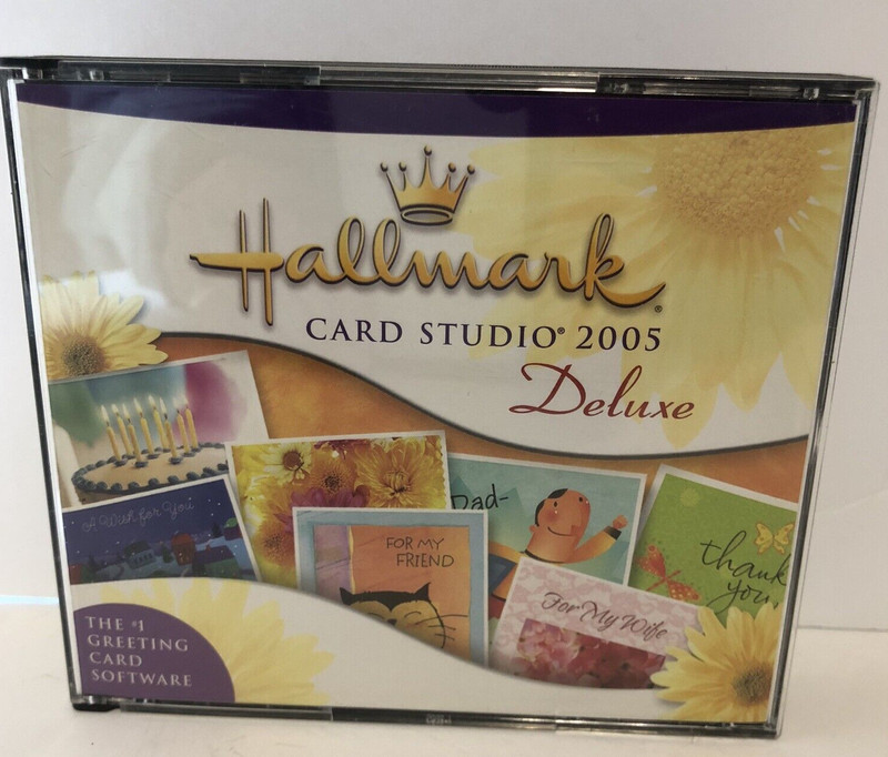Hallmark Card Studio 2005 Deluxe (PC, 2004) 3 DISC SET - Excellent Condition gallery