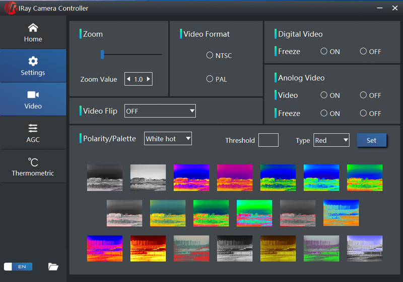 Thermal Module Upper Computer Software for PC & Android