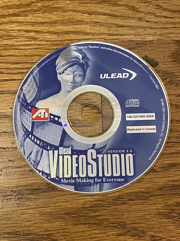 Ulead VideoStudio 5 PC CD capture editing effects digital video movies 
