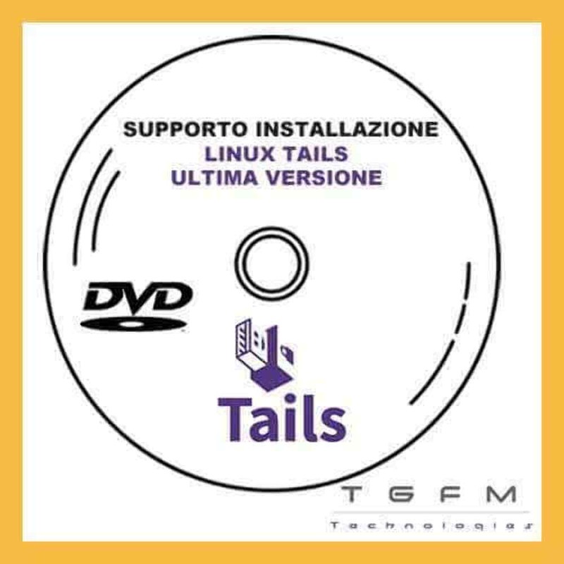 Tails Linux Based Secure Anonymous Portable Bootable Disc Installation DVD