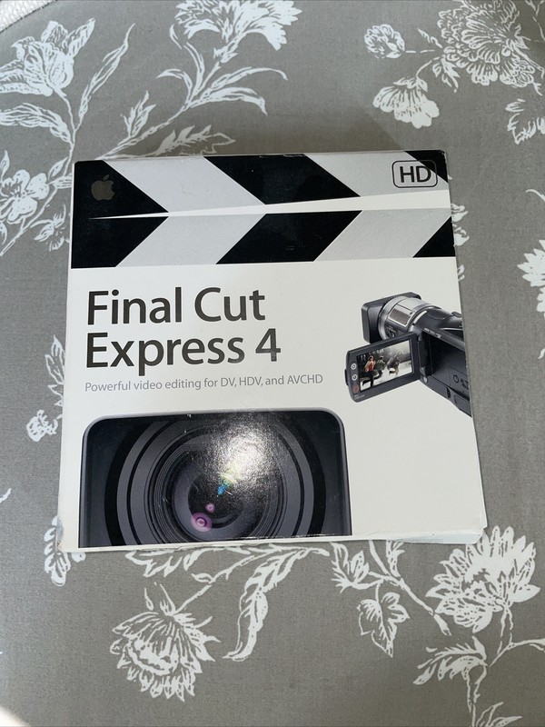Final Cut Express 4 HD Mac Video Editing Software Version 4.0 Academic
