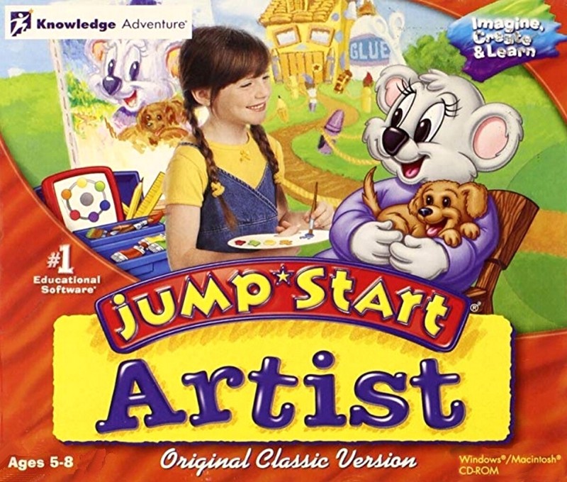 JUMP START ARTIST – KNOWLEDGE ADVENTURE.INTRODUCE YOUR CHILD TO THE WORLD OF ART