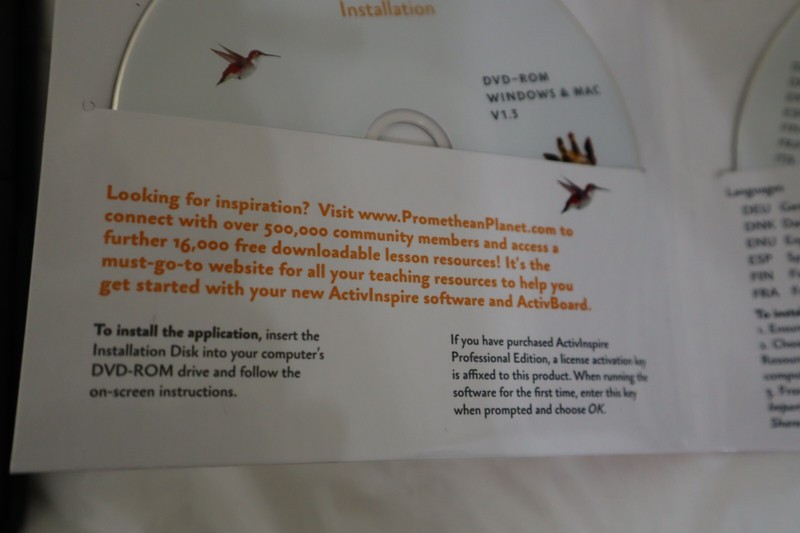 Promethean Active Expression DVD ActivInspire *License Activation Key* gallery