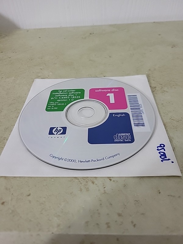 HP Invent CD-Writer Installation Software Disc Only gallery