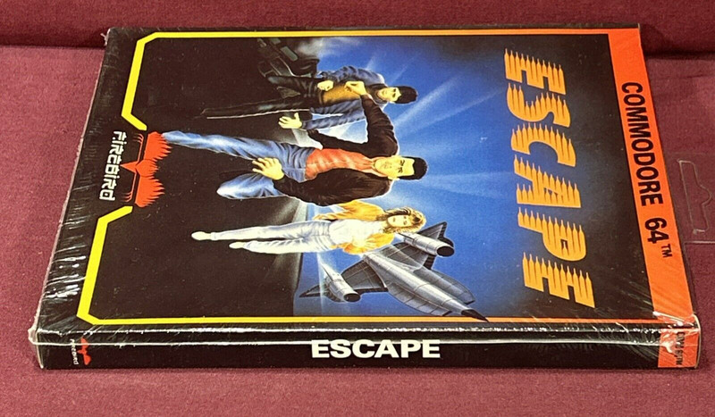 NEW SEALED Escape Firebird Commodore 64 C64 Game on 5.25" disk RARE gallery