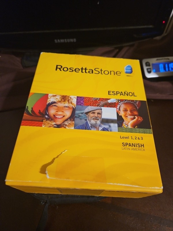 Rosetta Stone Spanish Levels 1 & 2 Version 3 Espanol CD-rom - New