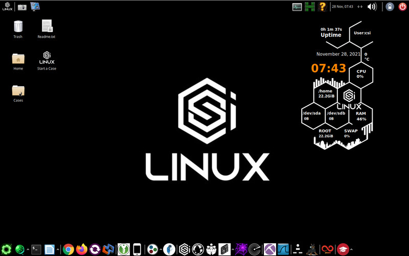 CSI Linux Digital Forensics Social Media Intelligence Recon OSNIT USB3 64GB gallery