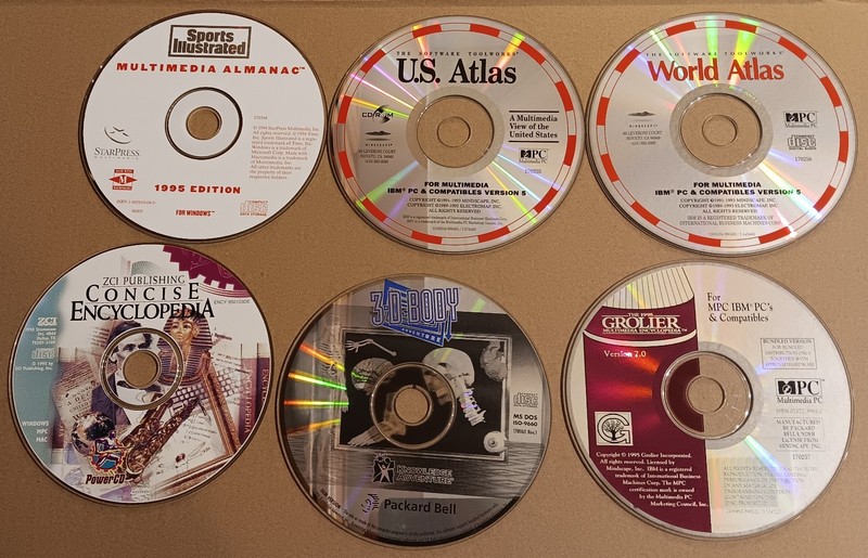 Lot (15) 90's PC CD's Games, Eduction, Magazine Demo, Doom, Journeyman Project, gallery