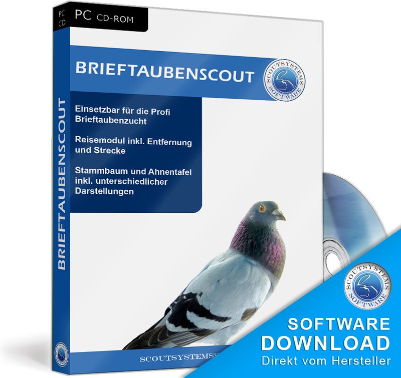 Pigeon sport, pigeon breeding, carrier pigeons and pigeons management, family tree software