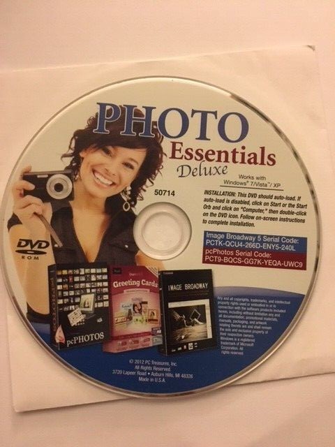 PHOTO ESSENTIALS DELUXE VERSION 3.0 Digital Photo Studio NEW DVD
