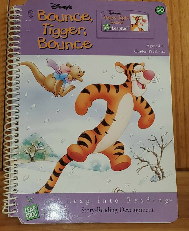 Bounce Tigger Bounce, Leap Into Reading, PreK-1st Grade, leap frog