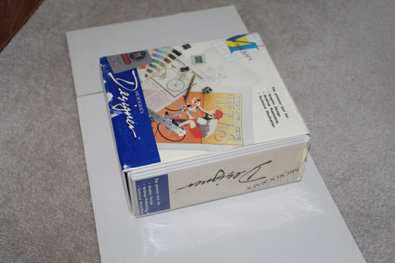 Vintage PC Software Micrografx Designer 5.25" 3.5" Media Windows gallery