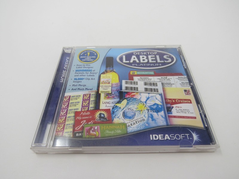 Ideasoft Desktop Labels Platinum gallery