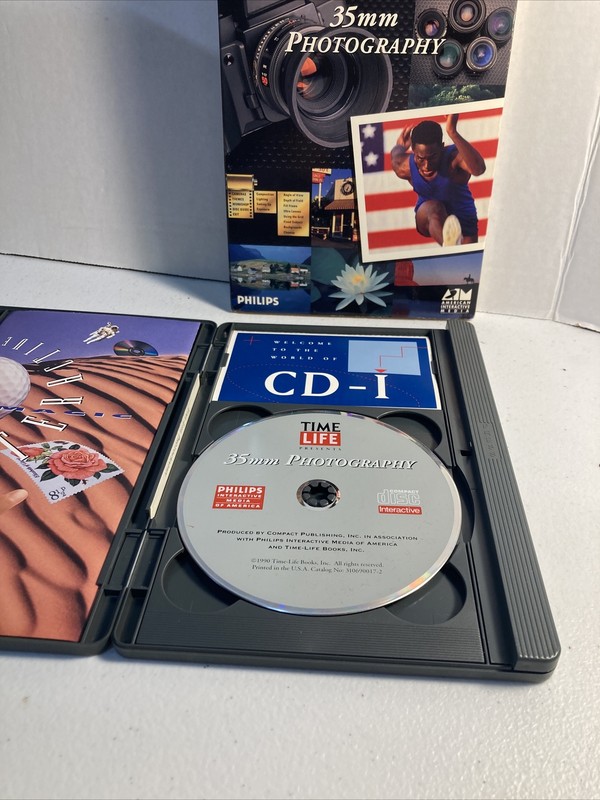 Time Life 35 mm Photography Philips CD-i English Interactive CDi photos pictures gallery