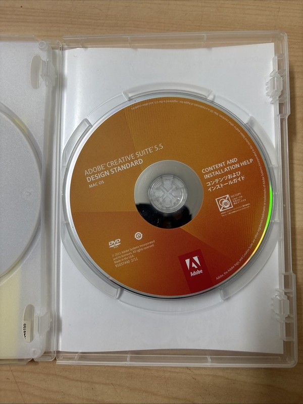 Adobe Creative Suite 5.5 Design Standard MAC OS Student and Teacher Licensing VG gallery