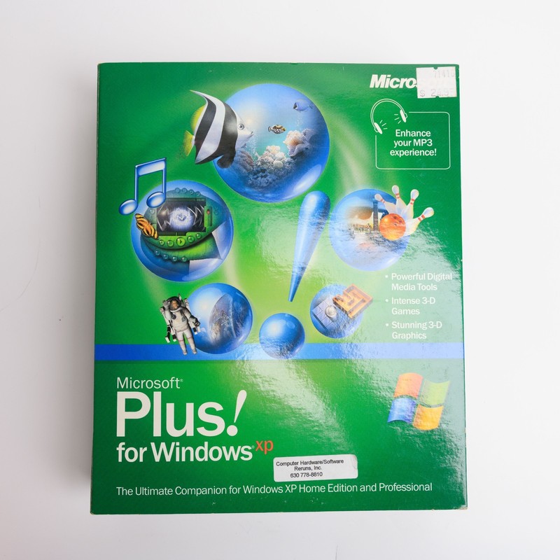 Microsoft Plus for Windows XP Sealed