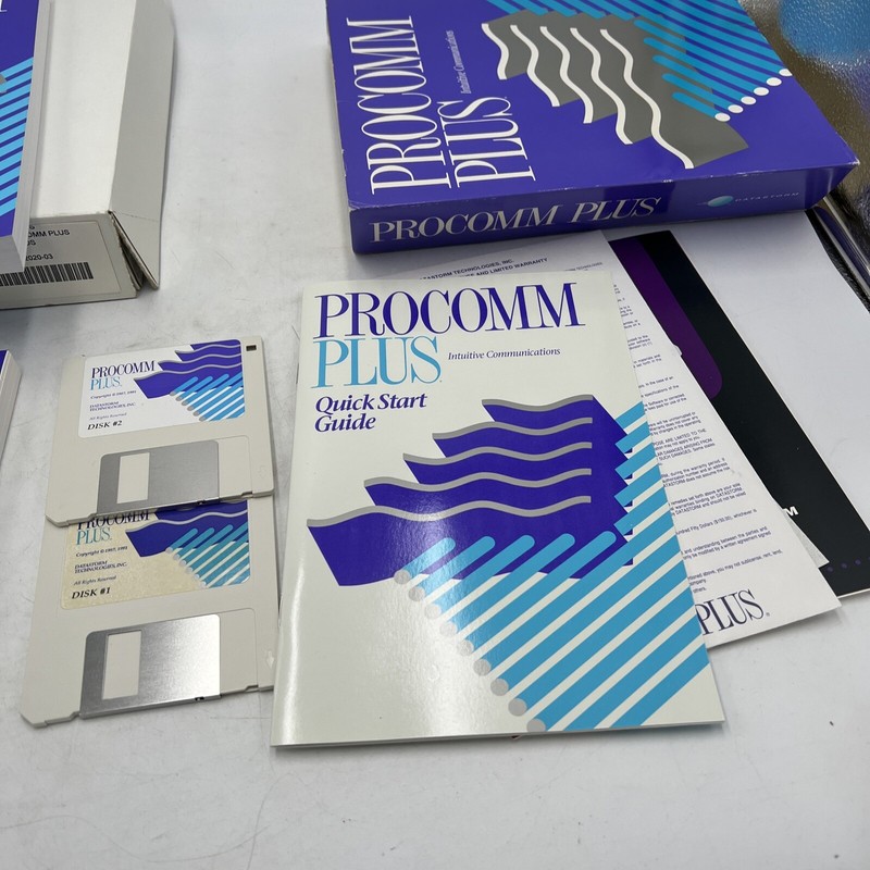 Procomm Plus Intuitive Communications Software Script Guide & Manual Complete gallery
