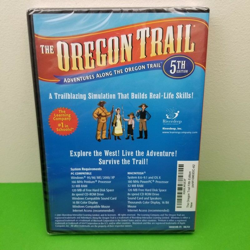 Vintage 2001’ The Learning The Learning Company The Oregon Trail 5Th Edition gallery