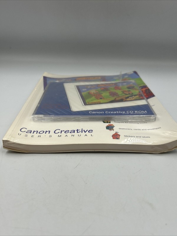 Canon Creative CD ROM For Windows Version 1.3 1995 and User's Mannual gallery