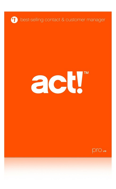 Swiftpage Act! Pro v18 2016 CRM – 1 Perpetual User License – Not a Subscription