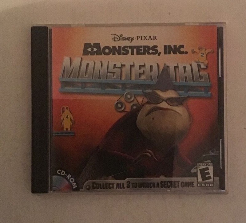 Disney/Pixar Monsters, Inc.: Monster Tag (PC/MAC-CD, 2001)