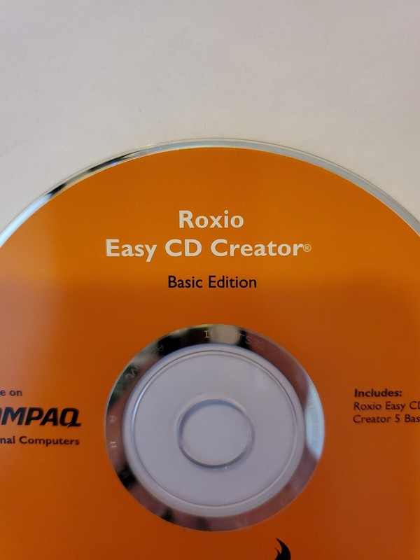 Roxio Easy CD Creator Basic Edition For Use On Compaq PC gallery