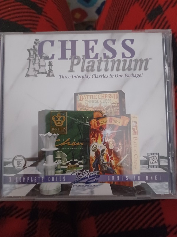 Chess Platinum 3 in 1 – Battle Chess I & II; USCF PC Game CD ROM