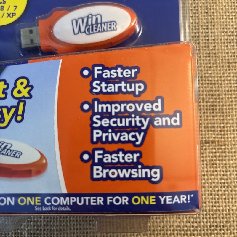 Win Cleaner One Click Professional USB Computer Clean Repair for PC Laptop (NEW) gallery