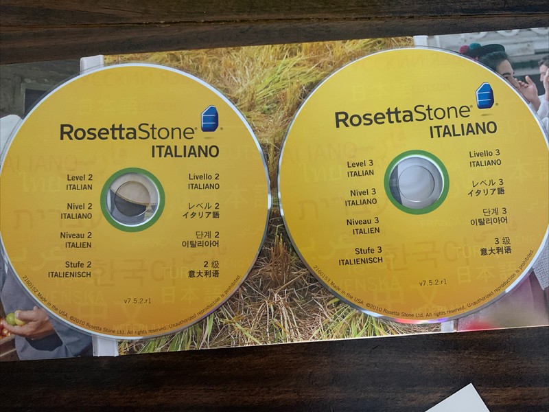 Rosetta Stone Italian version 4 levels 1-5 gallery