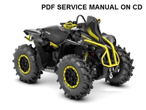 Can-Am Renegade 570 570 Xmr Service Repair Shop Manual on CD 2019 & T3 EU